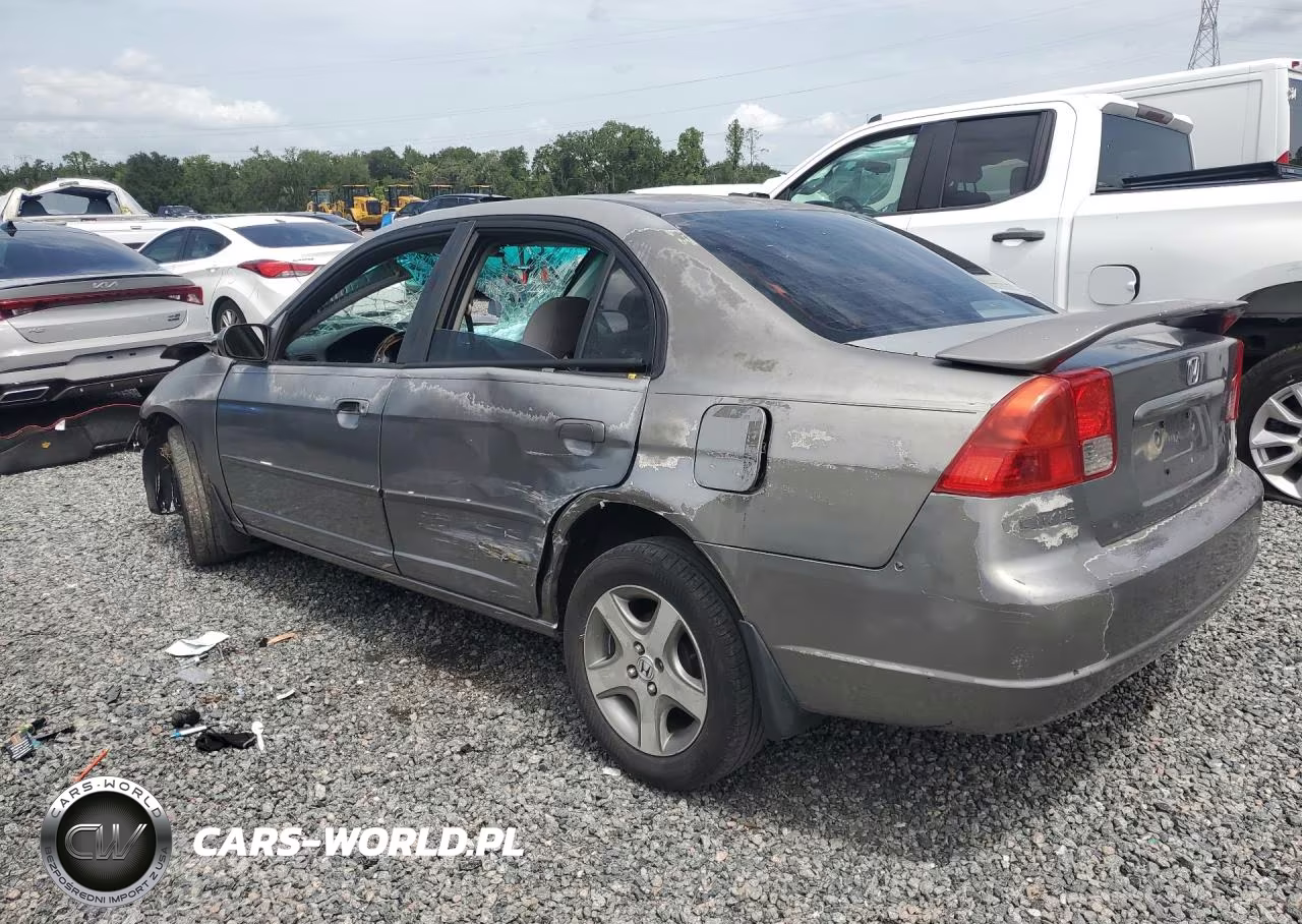 2004 Honda Civic Lx VIN:2HGES15514H526831 - 2