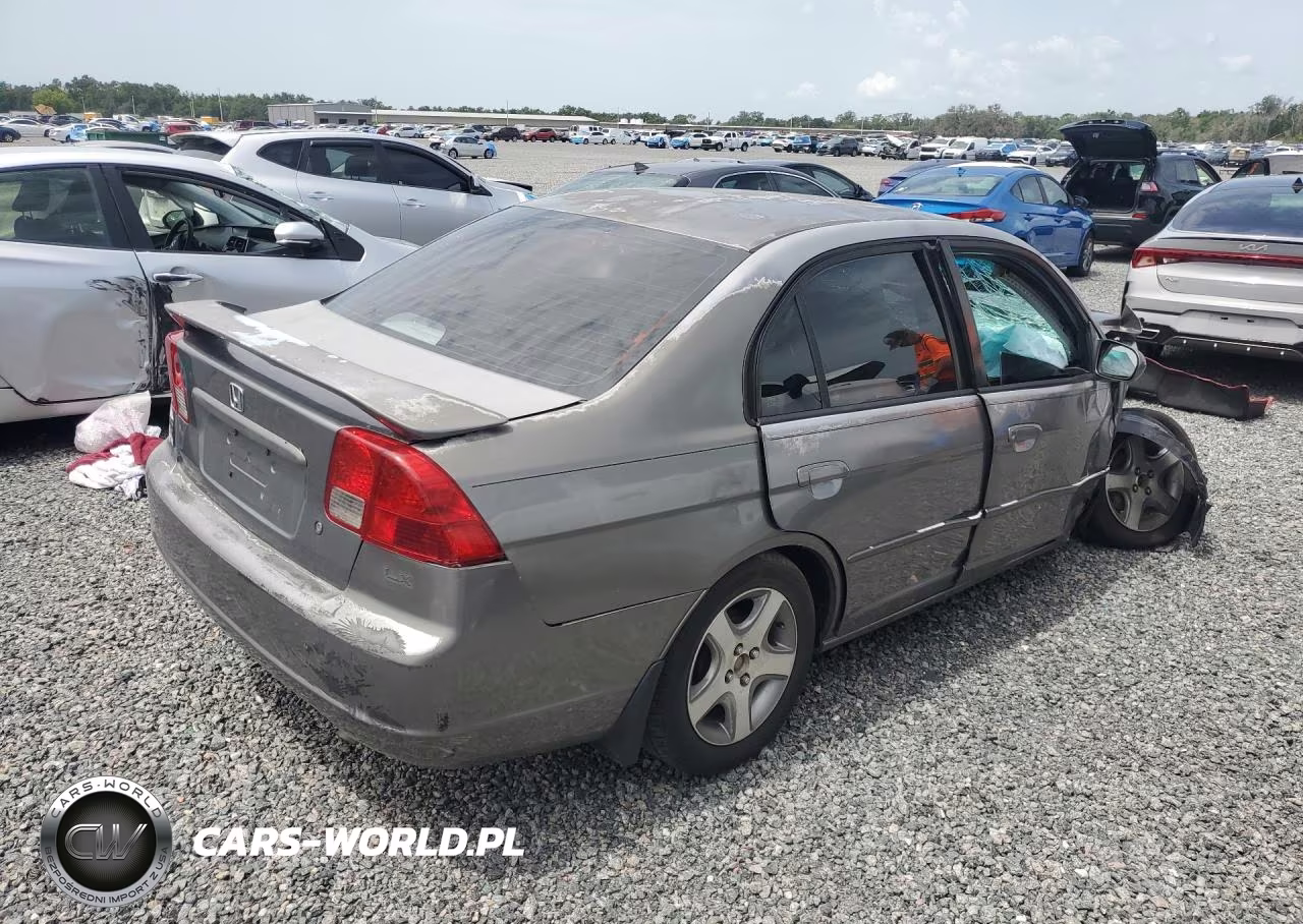 2004 Honda Civic Lx VIN:2HGES15514H526831 - 3