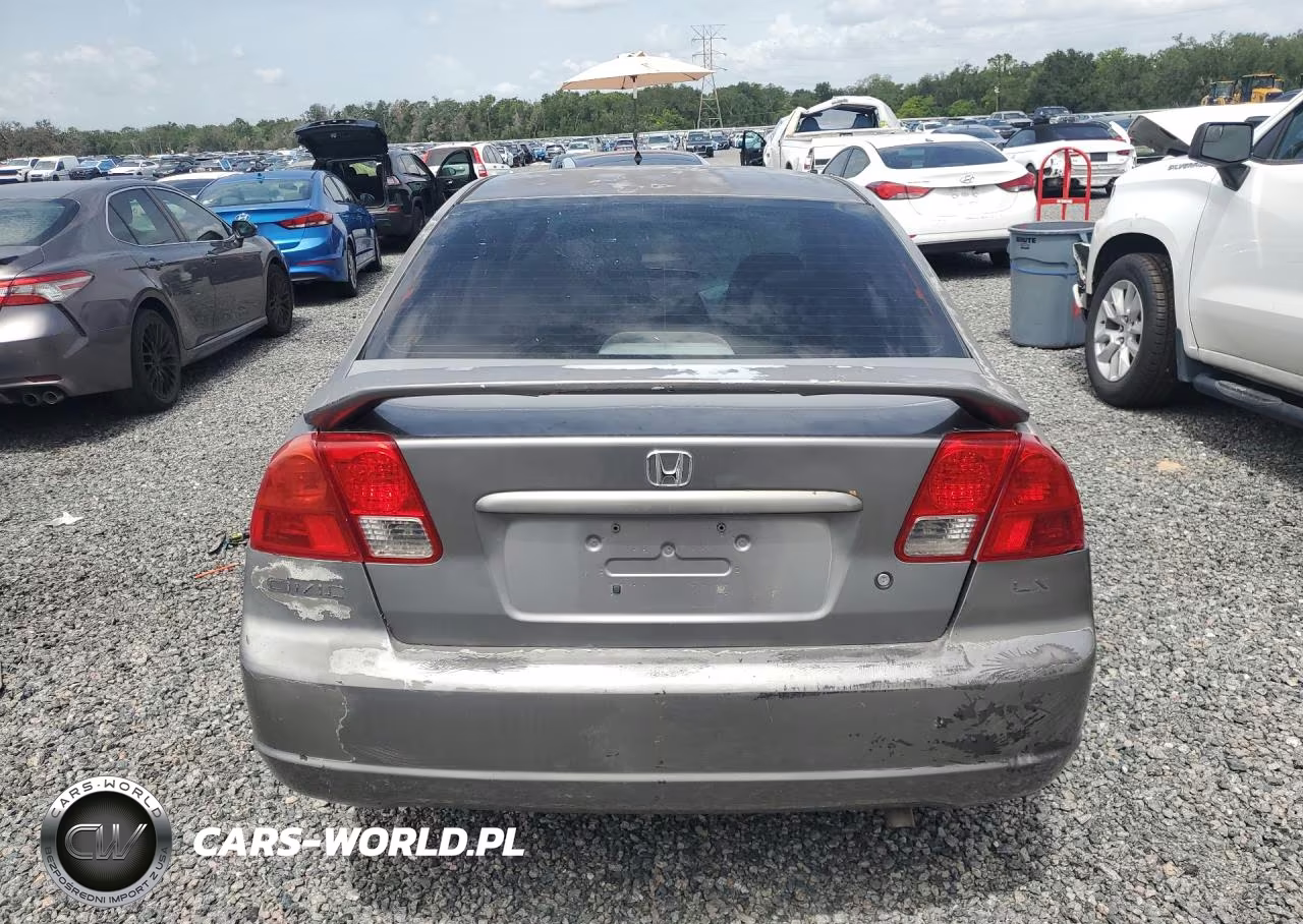2004 Honda Civic Lx VIN:2HGES15514H526831 - 6