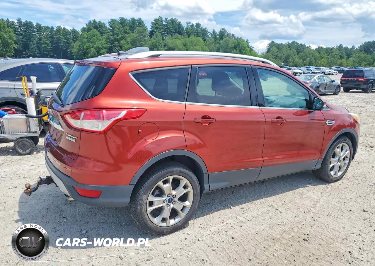 2014 Ford Escape Titanium VIN:1FMCU0J99EUE47422 - 3