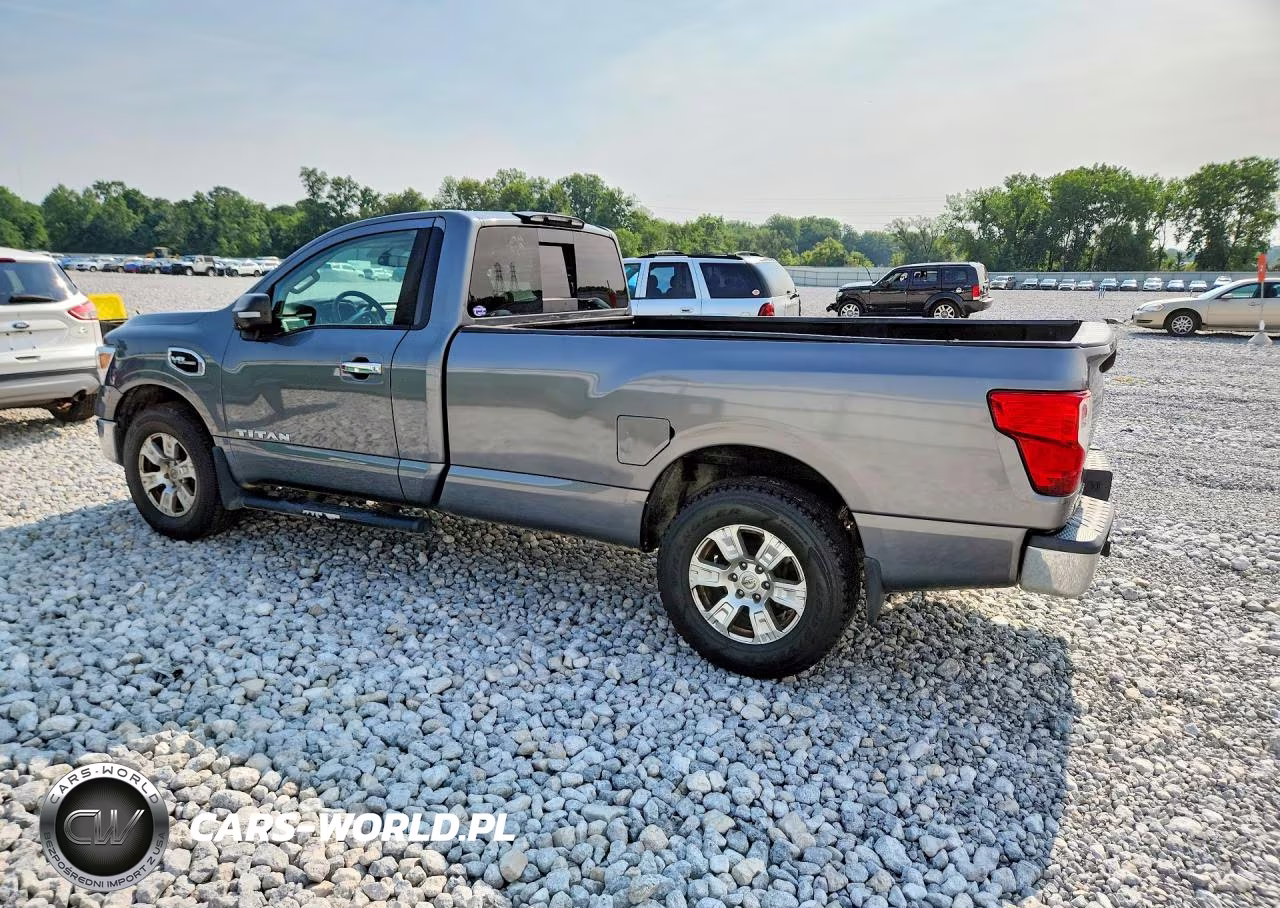 2017 Nissan Titan Sv VIN:1N6AA1R86HN537645 - 2