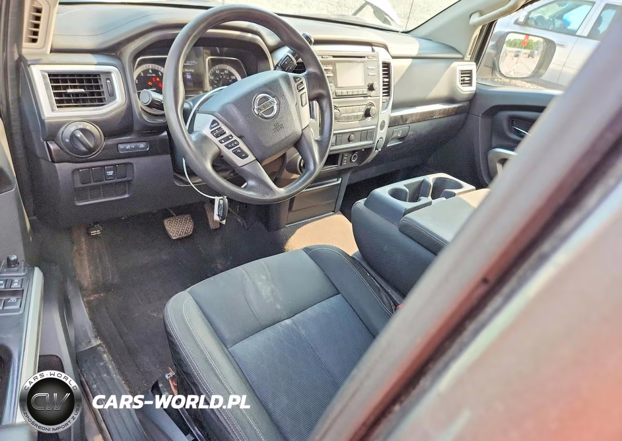 2017 Nissan Titan Sv VIN:1N6AA1R86HN537645 - 8