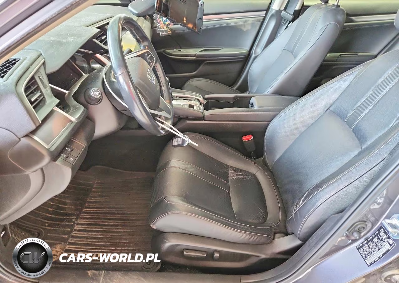 2018 Honda Civic Touring VIN:JHMFC1F94JX030736 - 7