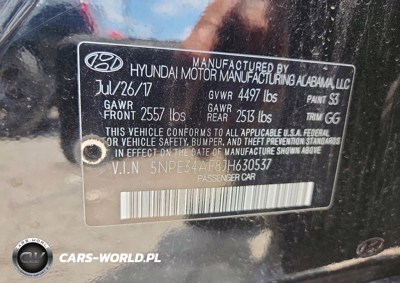 2018 Hyundai Sonata Sel VIN:5NPE34AF8JH630537 - 12