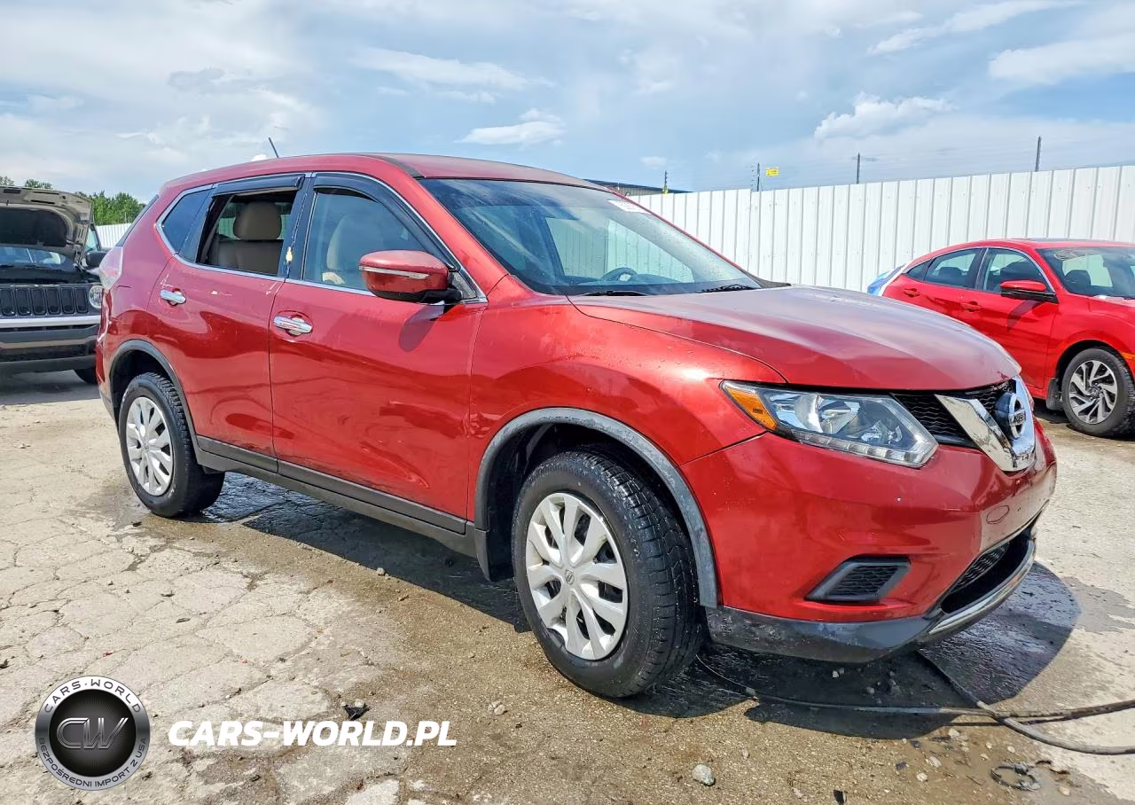 2015 Nissan Rogue S VIN:KNMAT2MV7FP579260 - 4