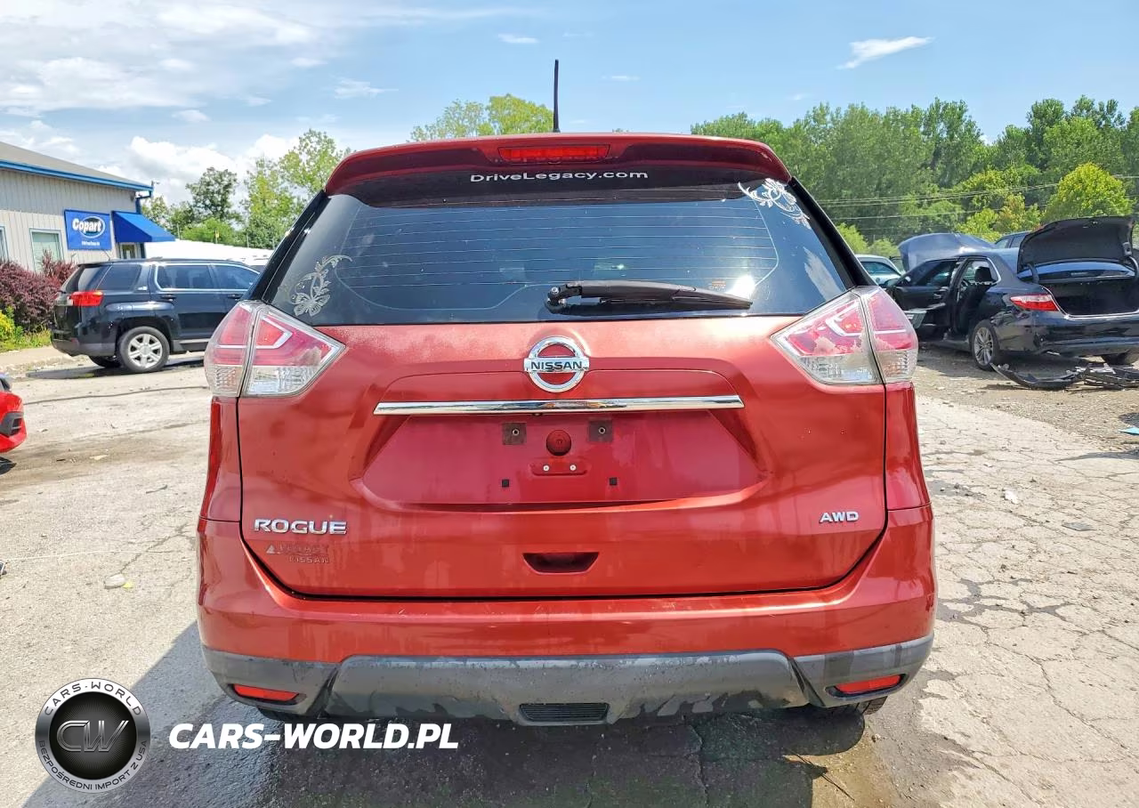 2015 Nissan Rogue S VIN:KNMAT2MV7FP579260 - 6