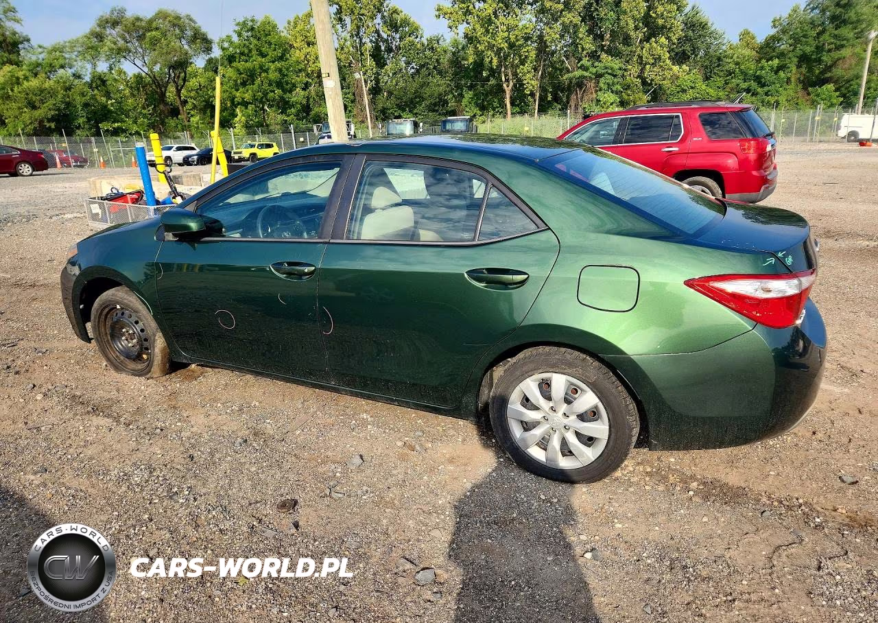 2016 Toyota Corolla Le VIN:2T1BURHE4GC588356 - 2
