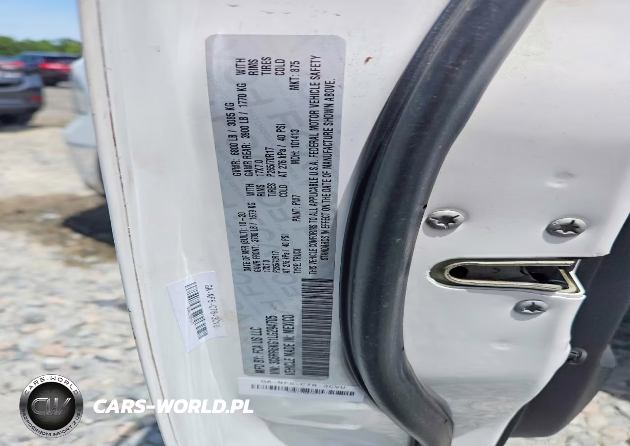2020 Ram 1500 Classic Tradesman VIN:3C6RR6KG1LG294705 - 13