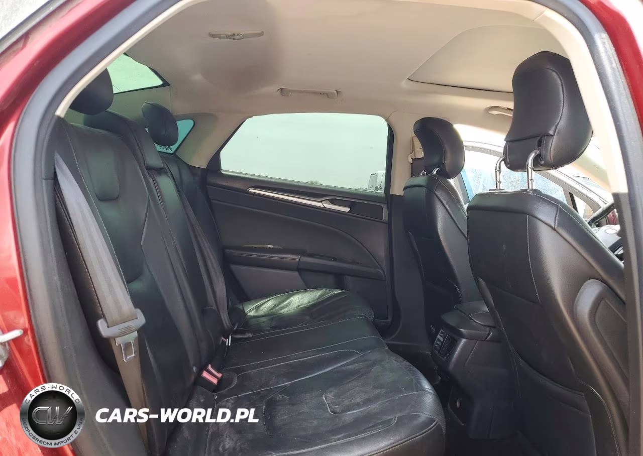 2013 Ford Fusion Titanium VIN:3FA6P0K91DR181493 - 10