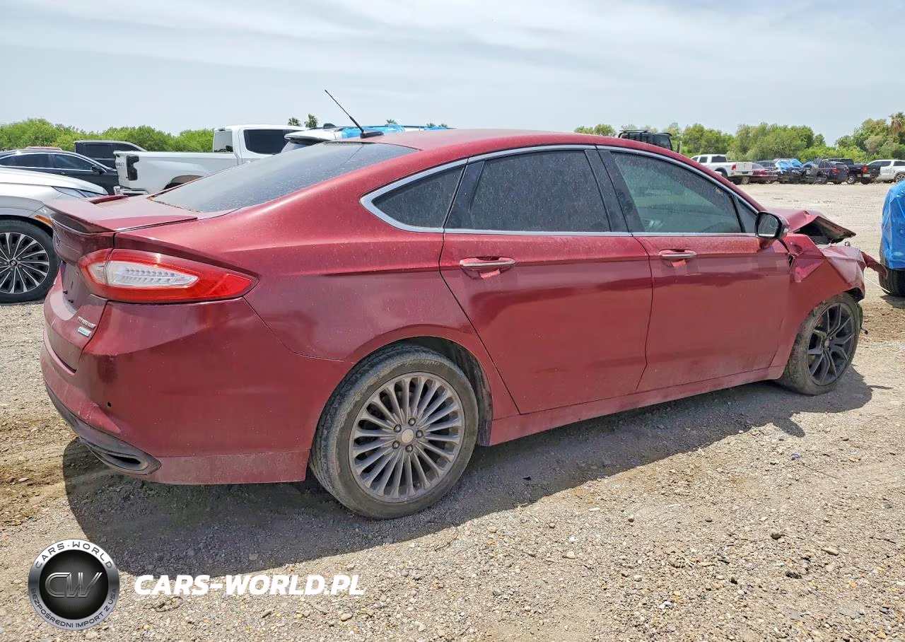 2013 Ford Fusion Titanium VIN:3FA6P0K91DR181493 - 3