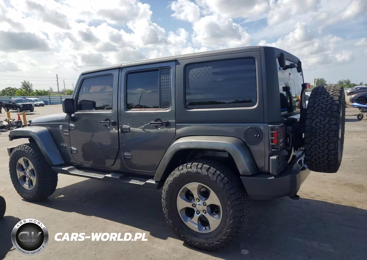 2016 Jeep Wrangler Unlimited Sahara VIN:1C4BJWEG8GL205881 - 2