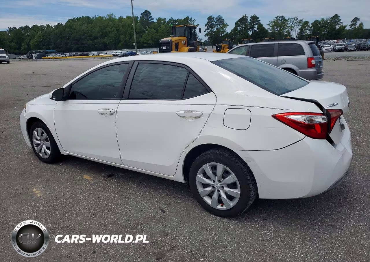 2016 Toyota Corolla Le VIN:2T1BURHE2GC706548 - 2