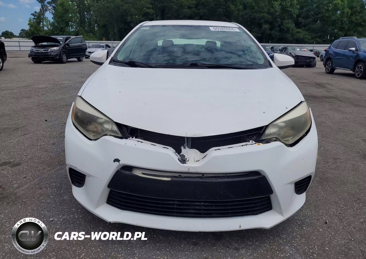 2016 Toyota Corolla Le VIN:2T1BURHE2GC706548 - 5
