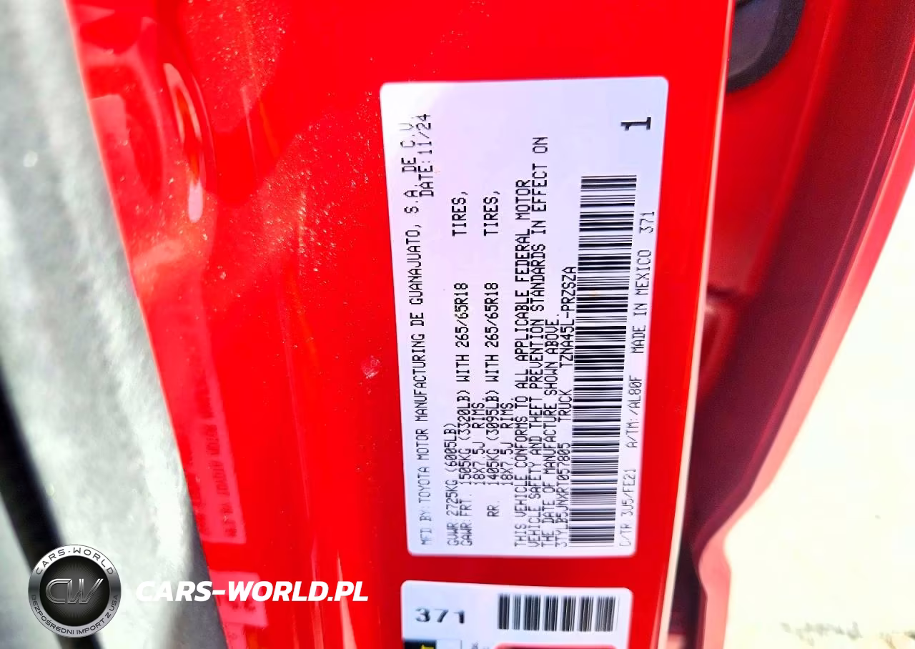 2024 Toyota Tacoma Double Cab VIN:3TYLB5JNXRT057805 - 12