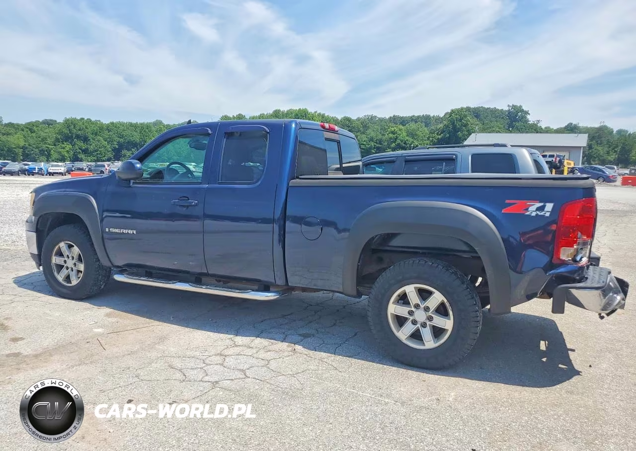 2008 GMC Sierra K1500 VIN:2GTEK19J481209565 - 2
