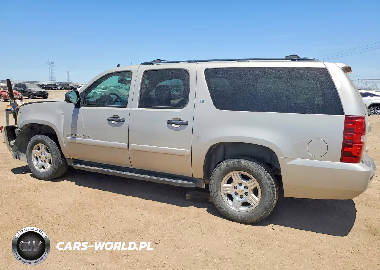 2008 Chevrolet Suburban C1500 Ls VIN:3GNFC16048G192892 - 2