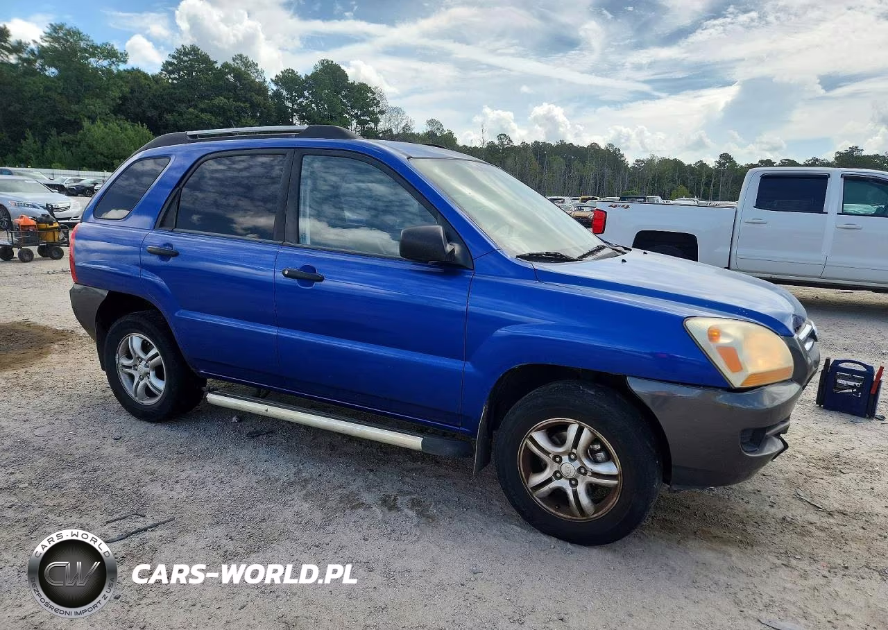 2007 Kia Sportage Lx VIN:KNDJF723377442162 - 4