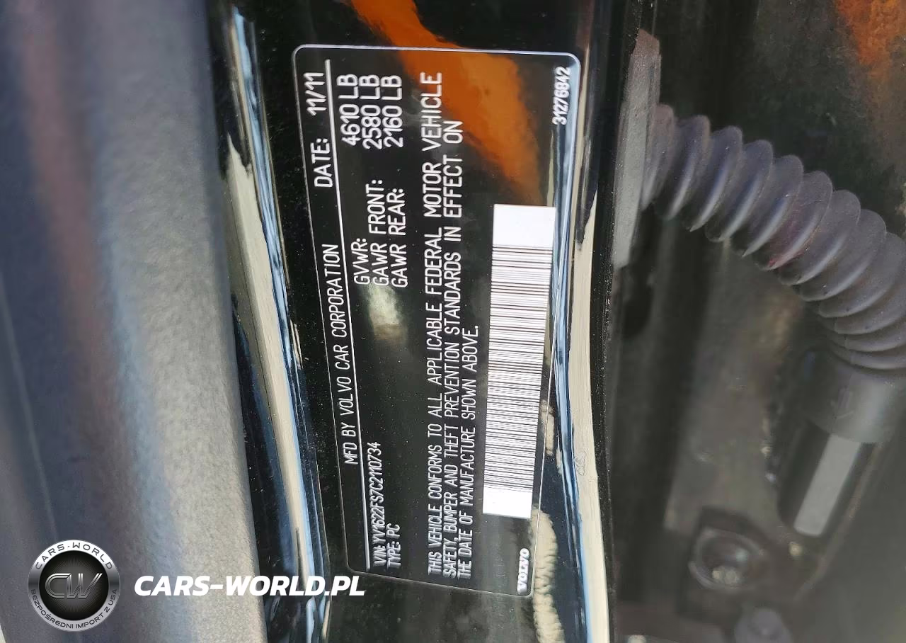 2012 Volvo S60 T5 VIN:YV1622FS7C2110734 - 12