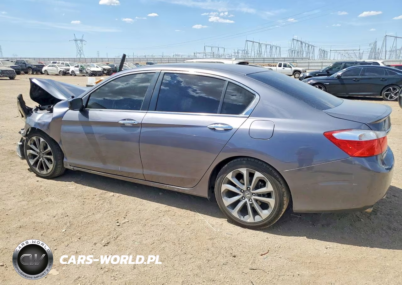 2015 Honda Accord Sport VIN:1HGCR2F54FA125380 - 2