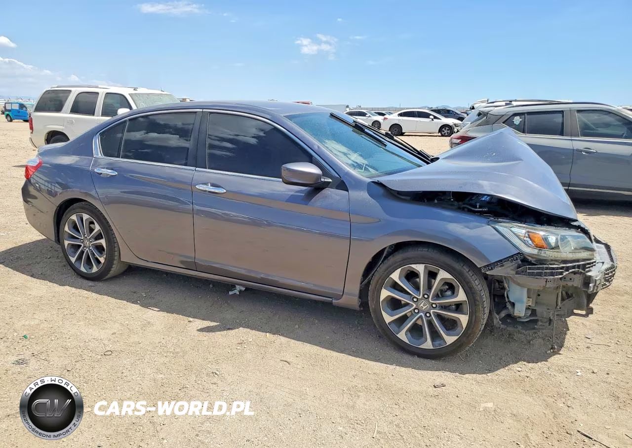 2015 Honda Accord Sport VIN:1HGCR2F54FA125380 - 4