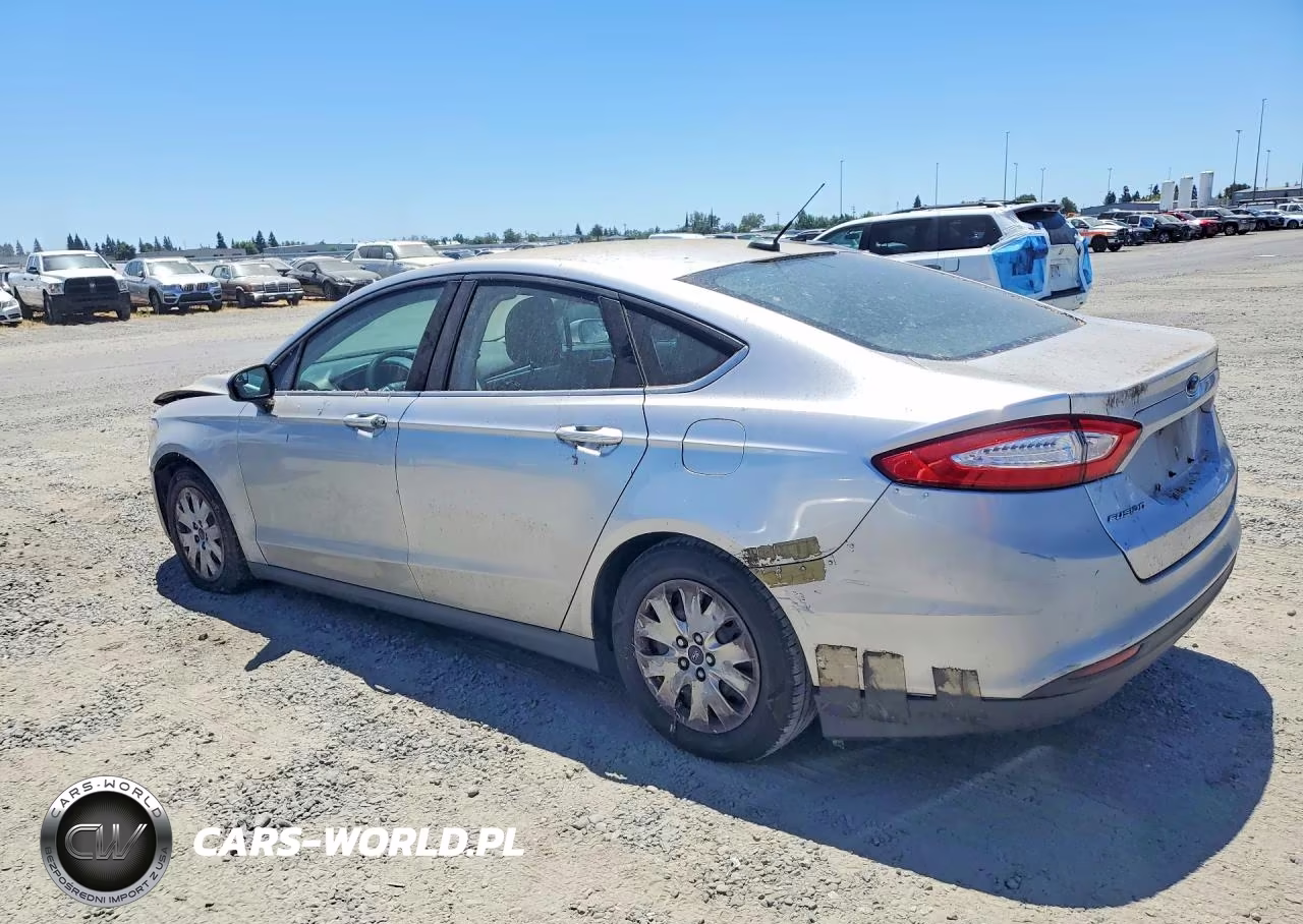 2014 Ford Fusion S VIN:3FA6P0G70ER129409 - 2