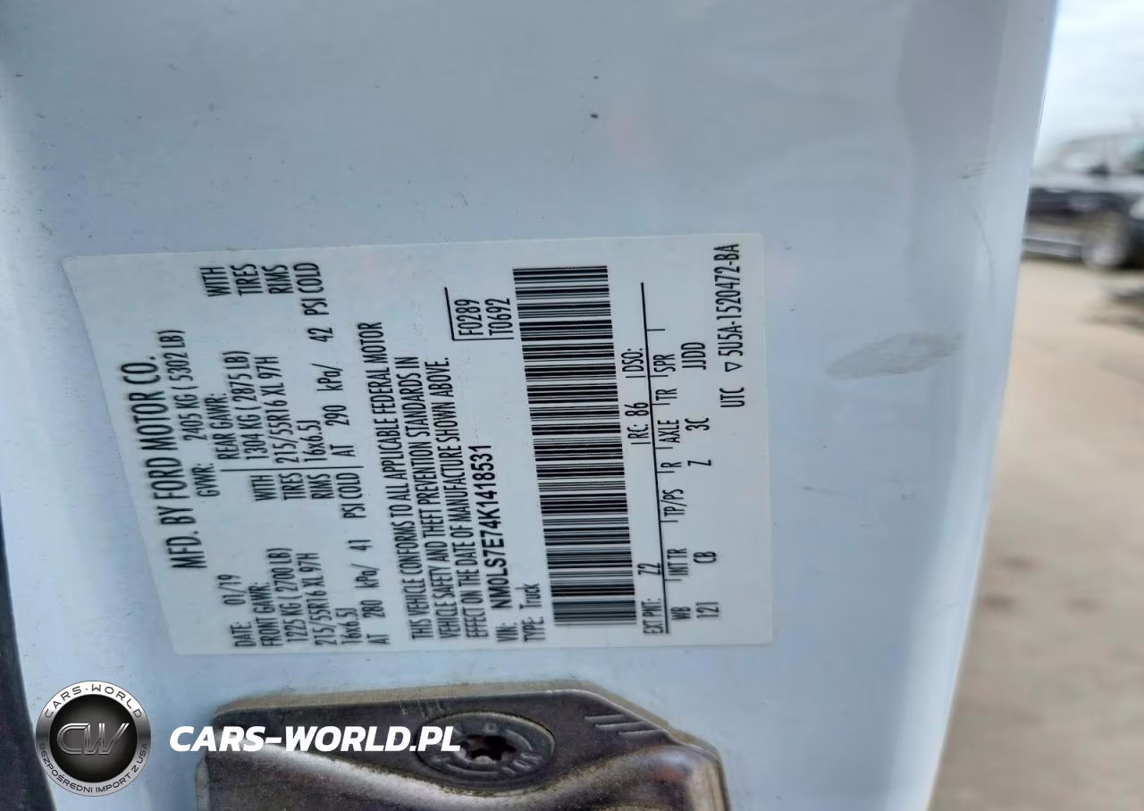 2019 Ford Transit Connect Xl VIN:NM0LS7E74K1418531 - 13
