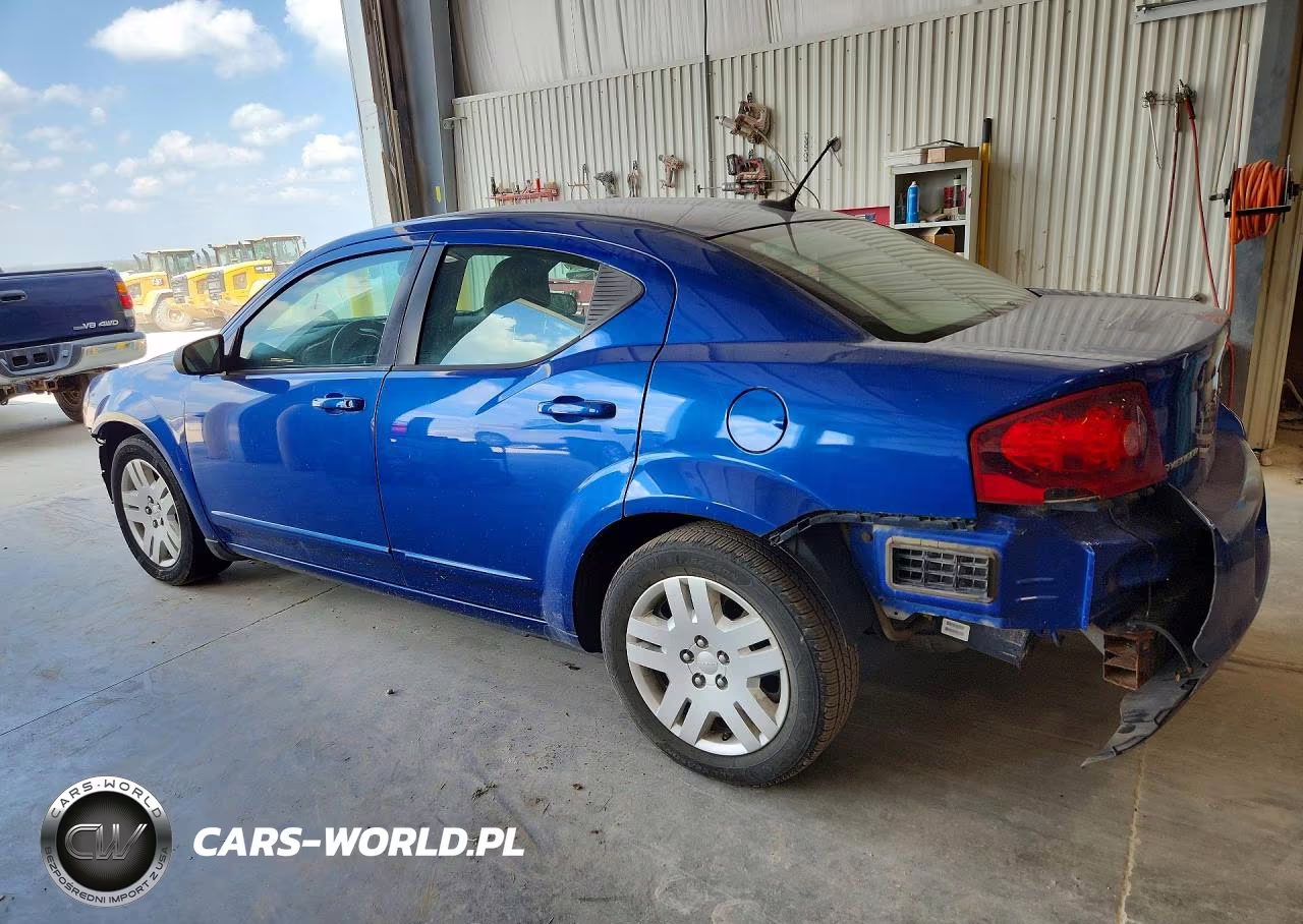 2013 Dodge Avenger Se VIN:1C3CDZAB7DN773261 - 2