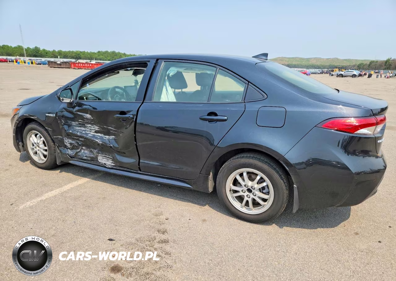 2021 Toyota Corolla Le VIN:JTDEAMDE4MJ015455 - 2