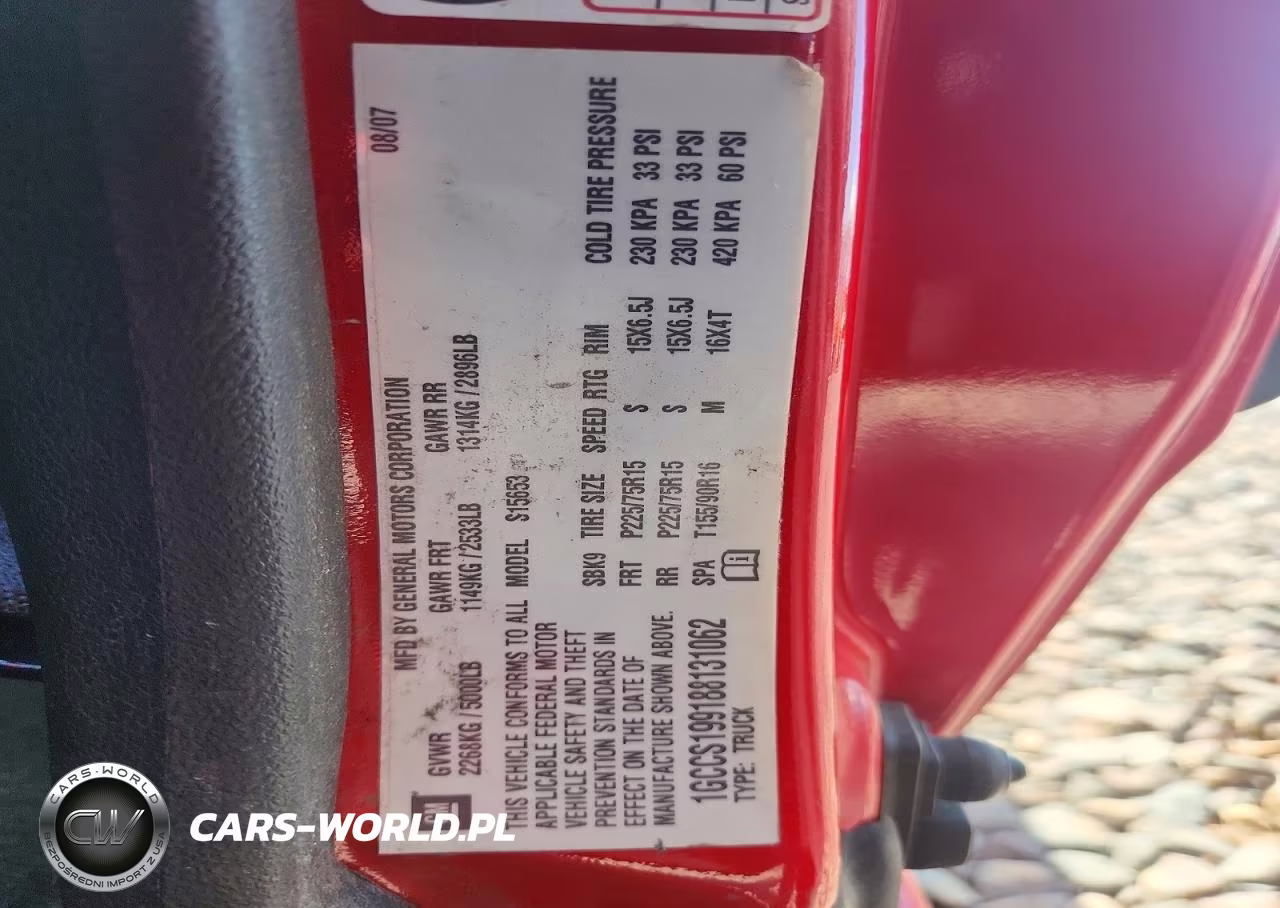 2008 Chevrolet Colorado VIN:1GCCS199188131062 - 13