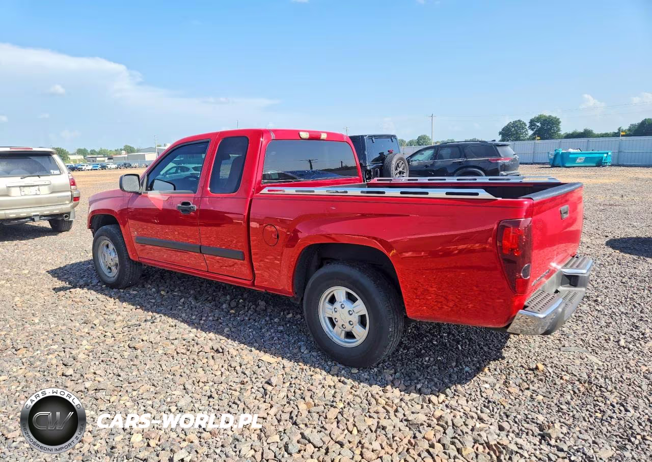 2008 Chevrolet Colorado VIN:1GCCS199188131062 - 2