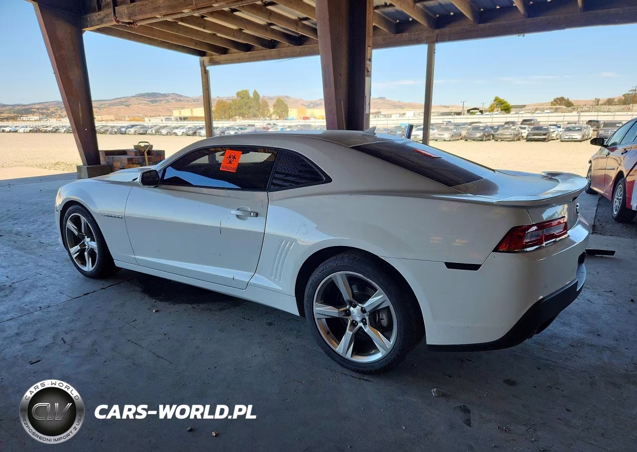 2015 Chevrolet Camaro Lt VIN:2G1FF1E37F9225640 - 2