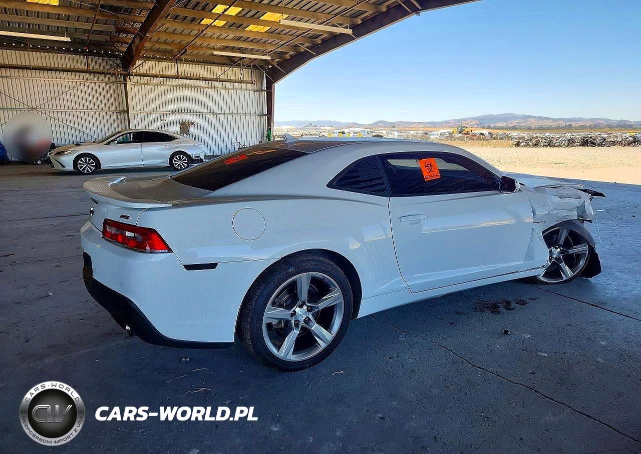 2015 Chevrolet Camaro Lt VIN:2G1FF1E37F9225640 - 3