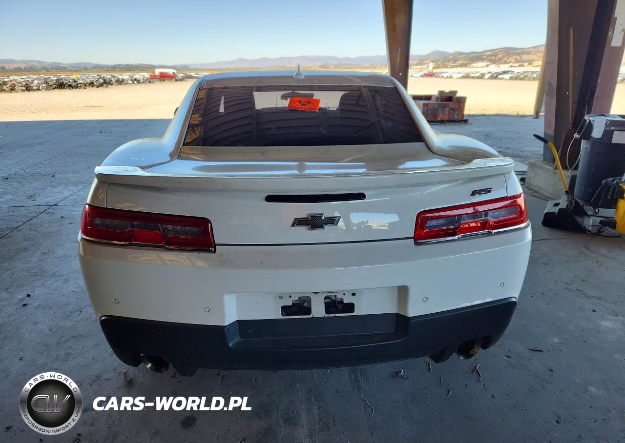 2015 Chevrolet Camaro Lt VIN:2G1FF1E37F9225640 - 6
