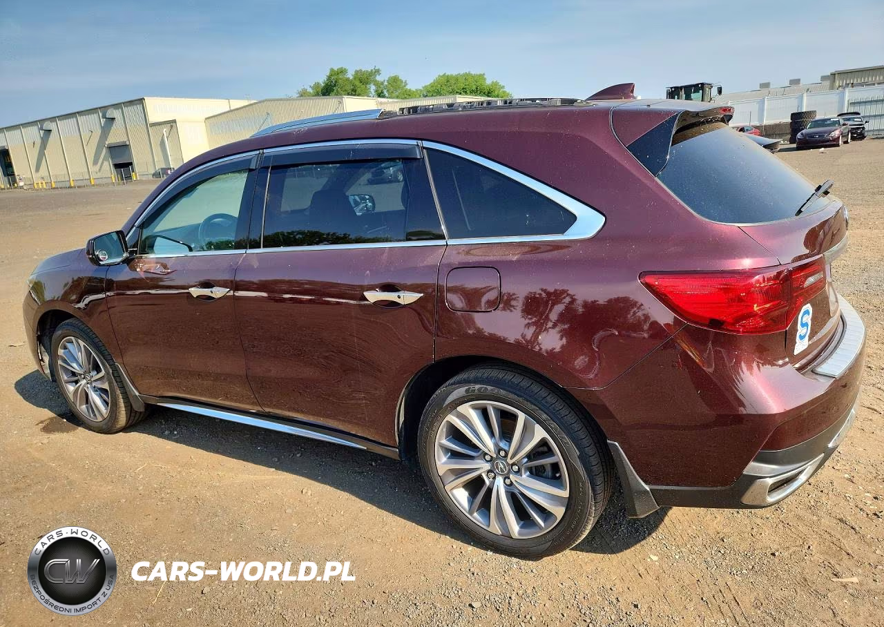 2017 Acura Mdx Technology VIN:5FRYD4H51HB043594 - 2
