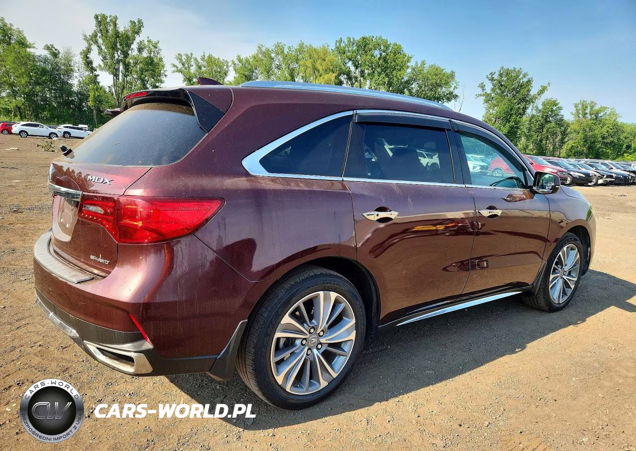 2017 Acura Mdx Technology VIN:5FRYD4H51HB043594 - 3