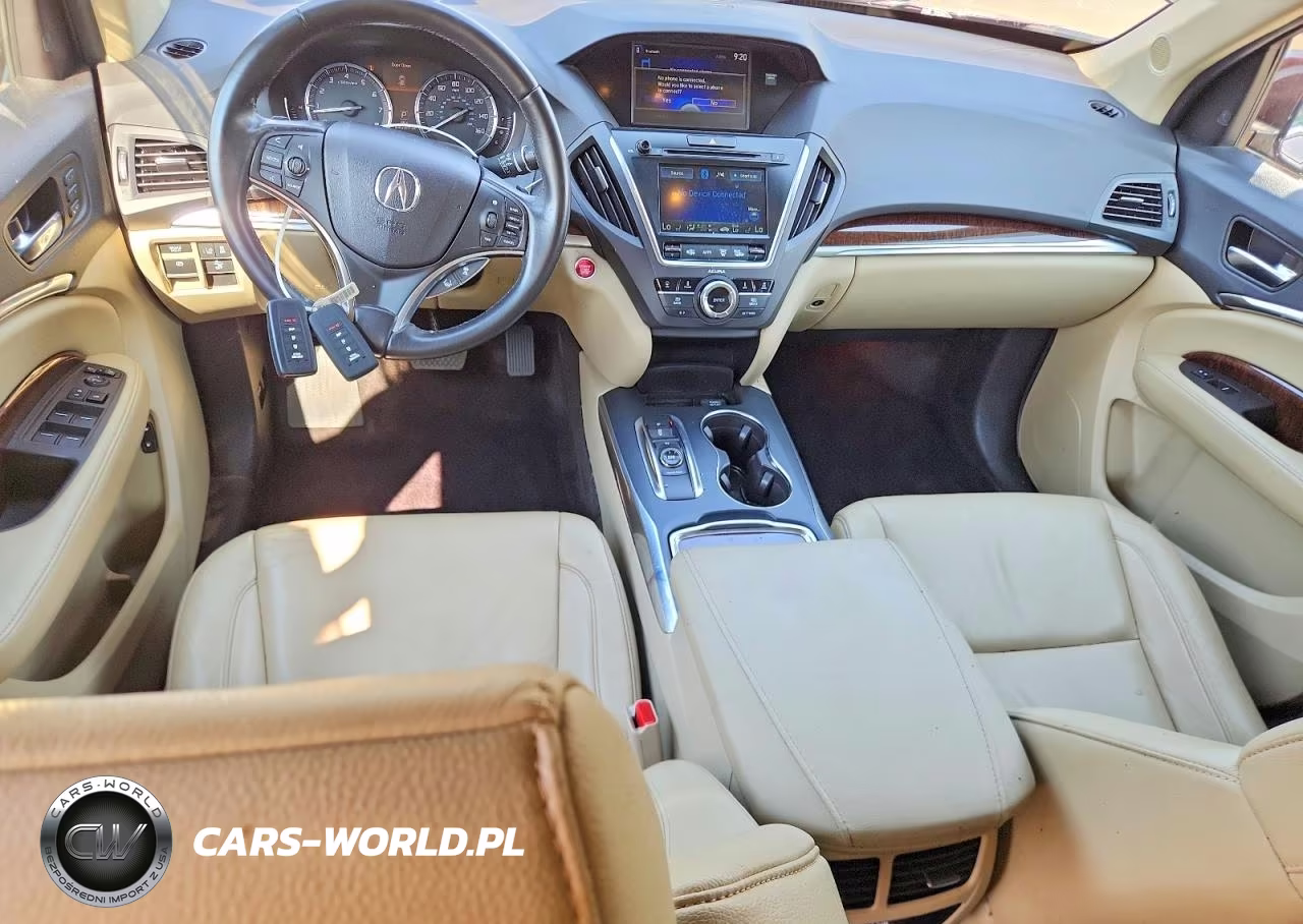 2017 Acura Mdx Technology VIN:5FRYD4H51HB043594 - 8