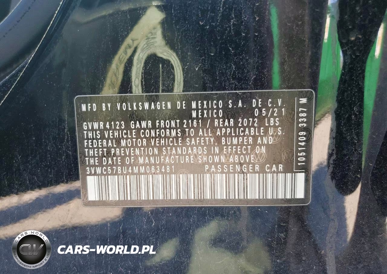 2021 Volkswagen Jetta S VIN:3VWC57BU4MM063481 - 13