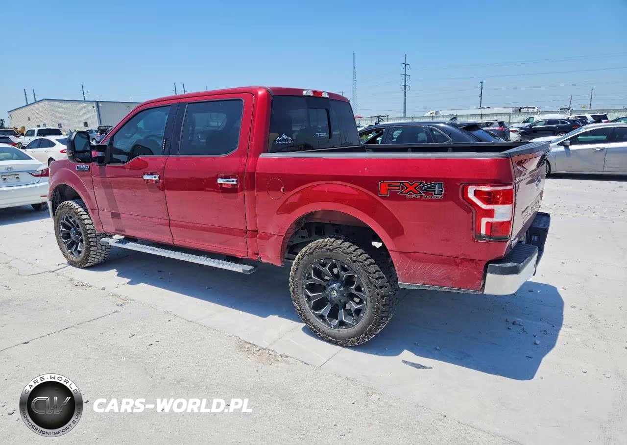 2019 Ford F150 Supercrew VIN:1FTEW1E44KKE45869 - 2