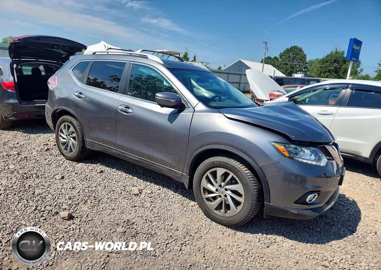 2015 Nissan Rogue Sl VIN:5N1AT2MV3FC779555 - 4