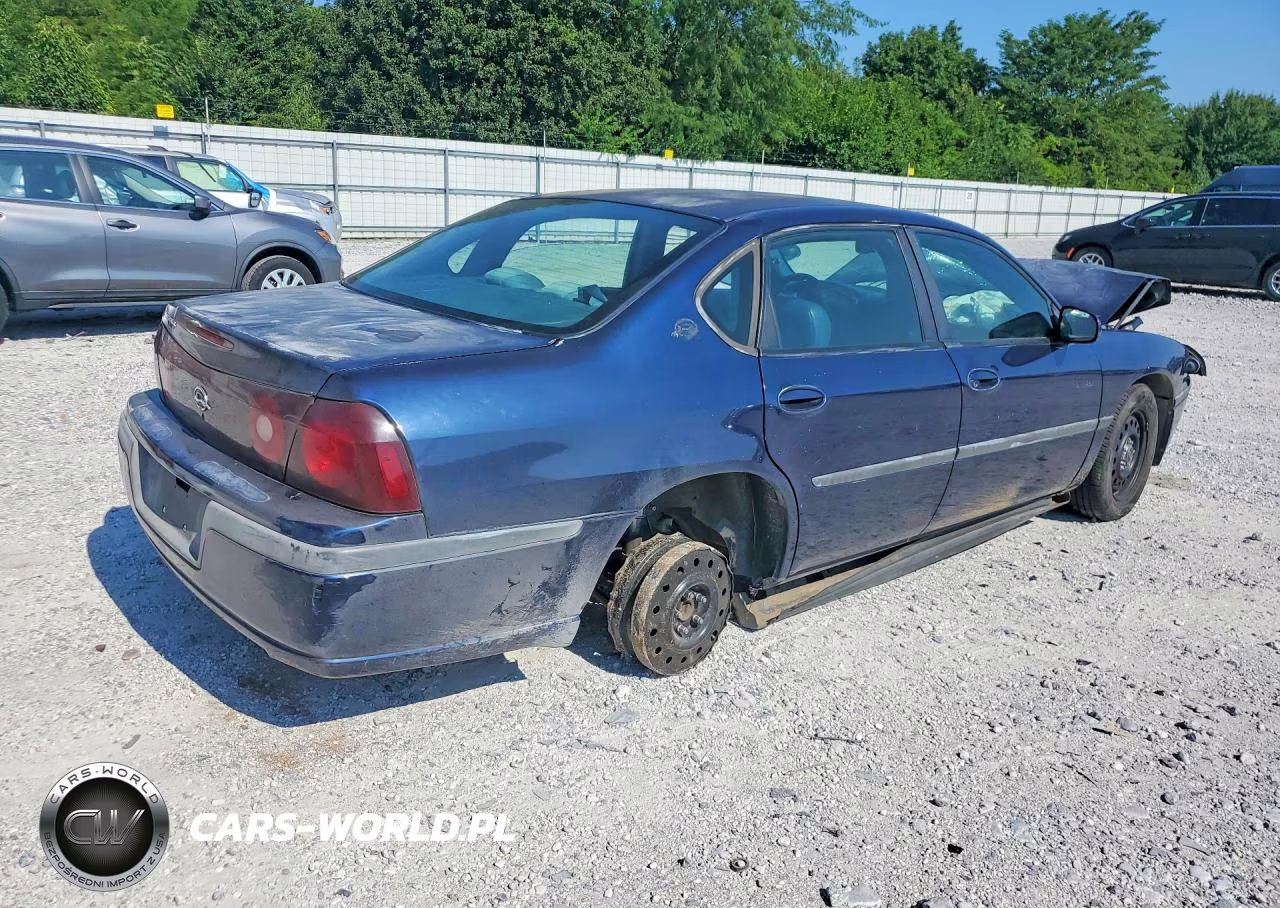 2001 Chevrolet Impala VIN:2G1WF55K119284271 - 3
