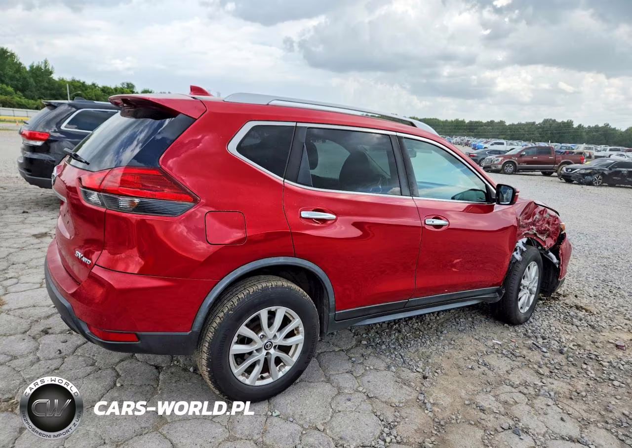 2017 Nissan Rogue Sv VIN:JN8AT2MV7HW269543 - 3