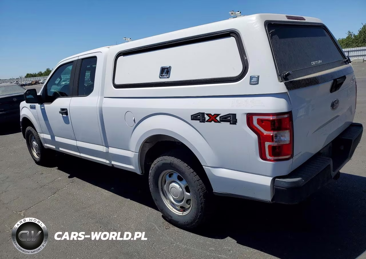 2018 Ford F150 Super Cab VIN:1FTFX1E52JKE45376 - 2