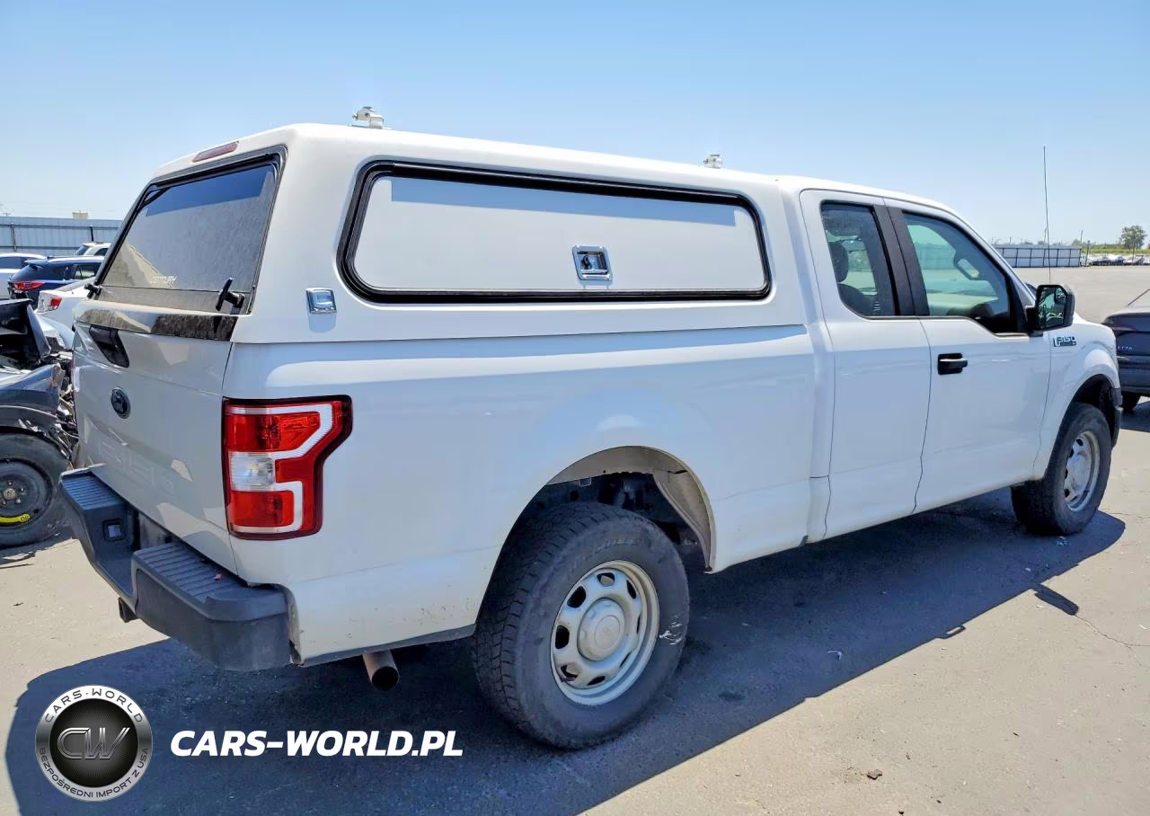 2018 Ford F150 Super Cab VIN:1FTFX1E52JKE45376 - 3