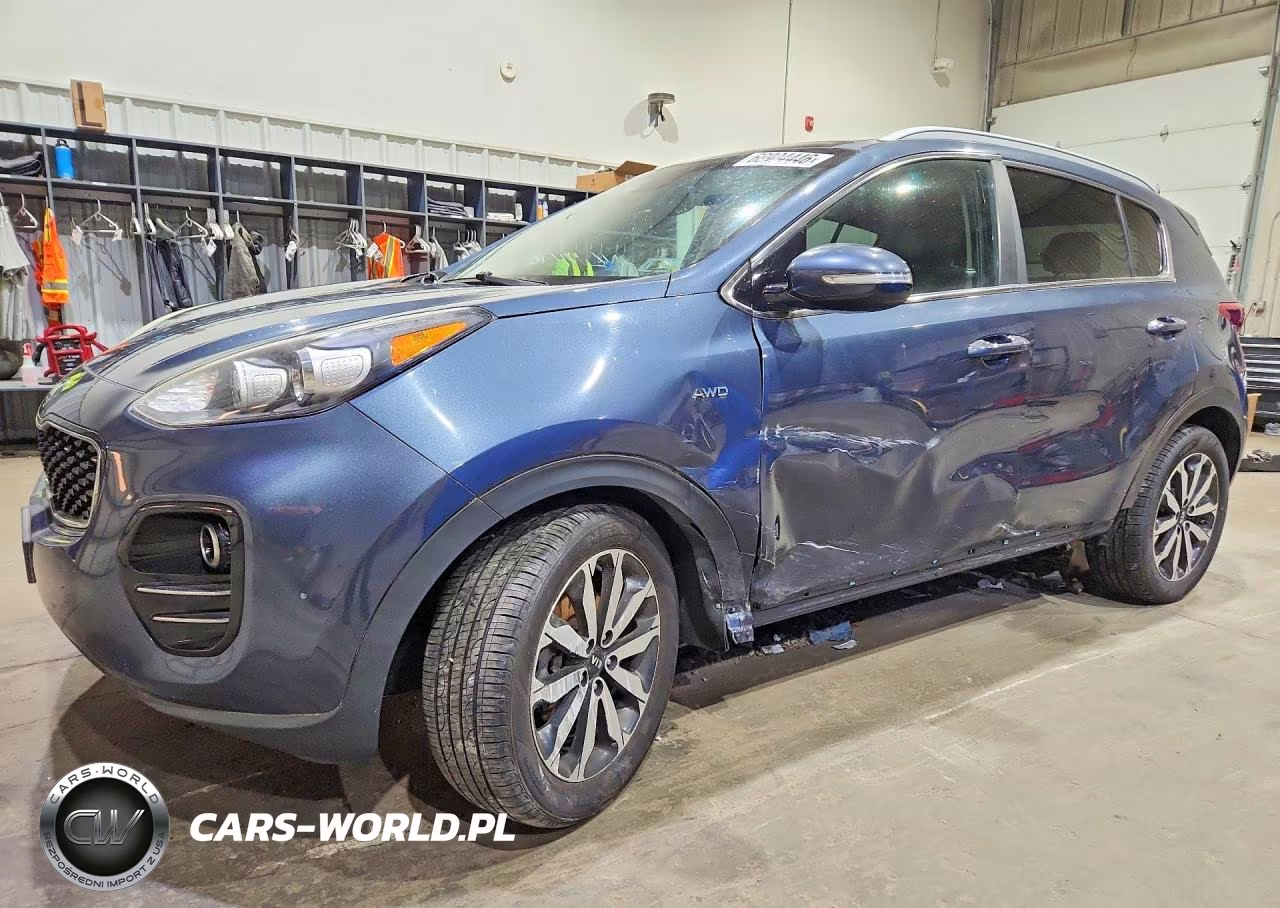 2017 Kia Sportage Ex VIN:KNDPNCAC1H7043341 - 1
