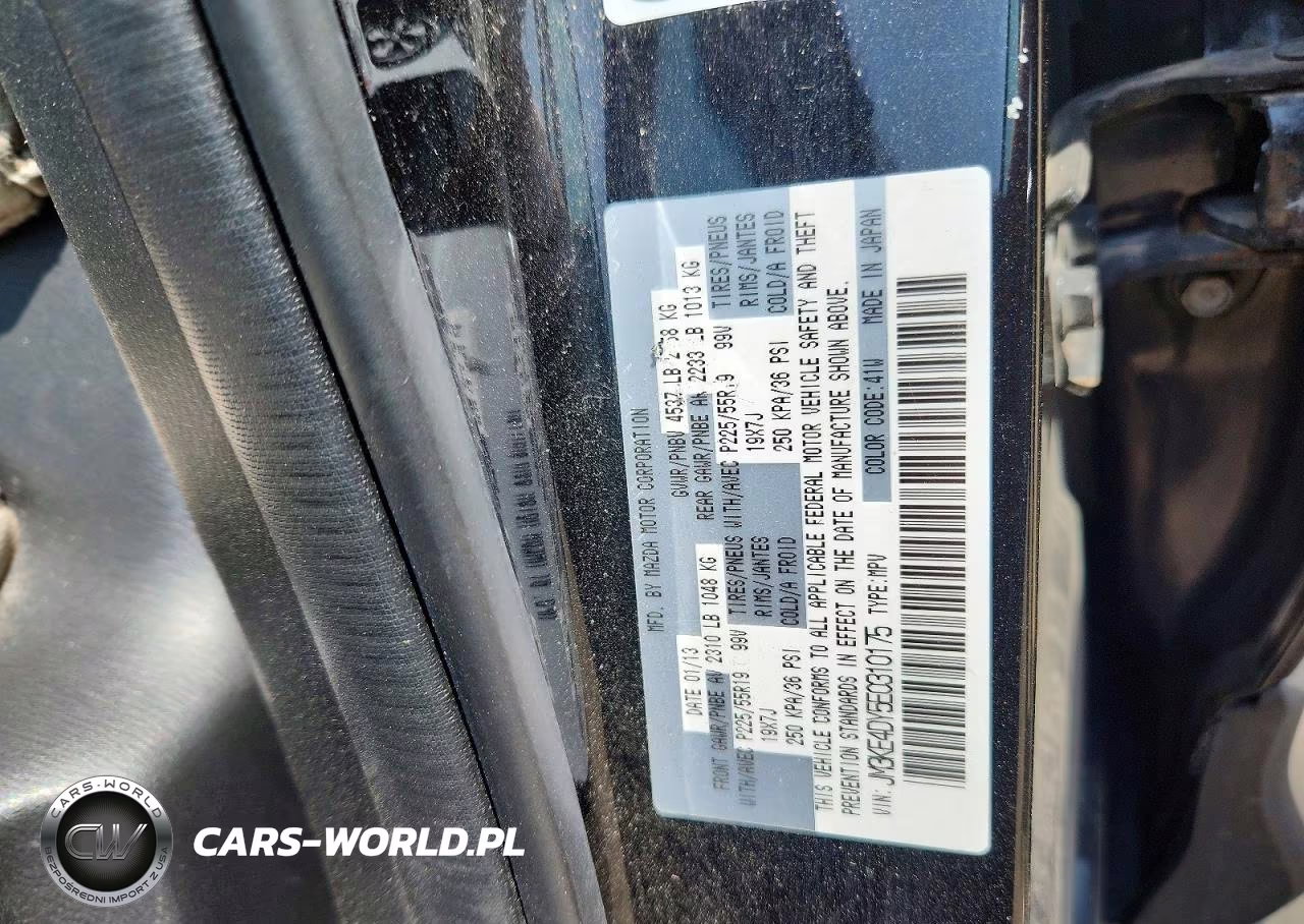 2014 Mazda Cx-5 Gt VIN:JM3KE4DY5E0310175 - 13