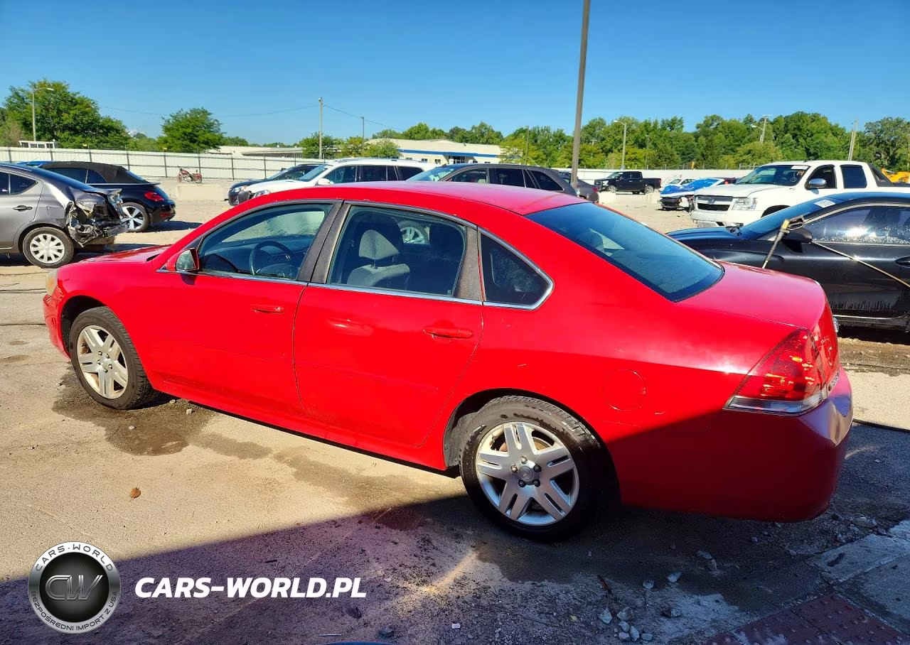 2013 Chevrolet Impala Lt VIN:2G1WG5E35D1256191 - 2