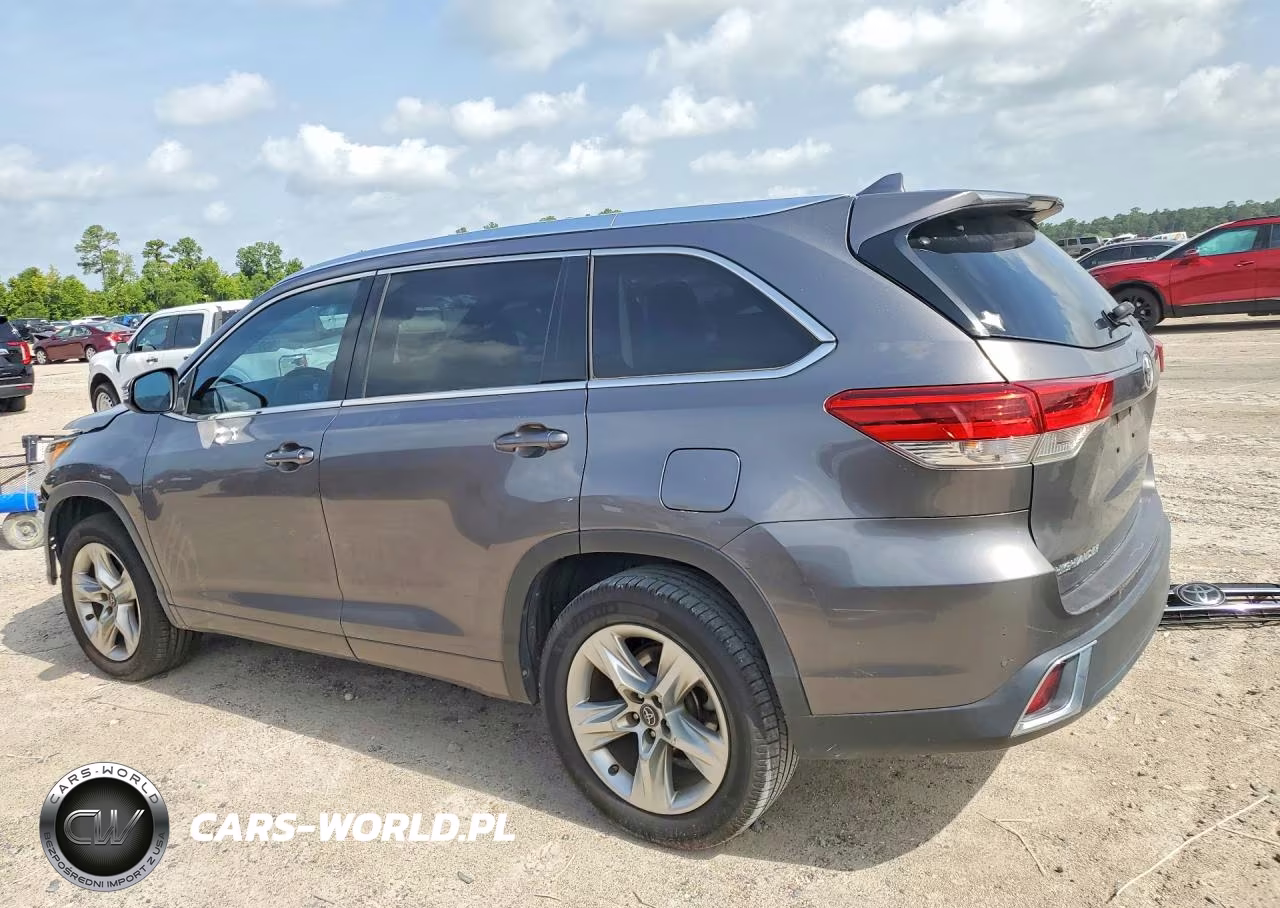 2018 Toyota Highlander Limited VIN:5TDYZRFH9JS268165 - 2