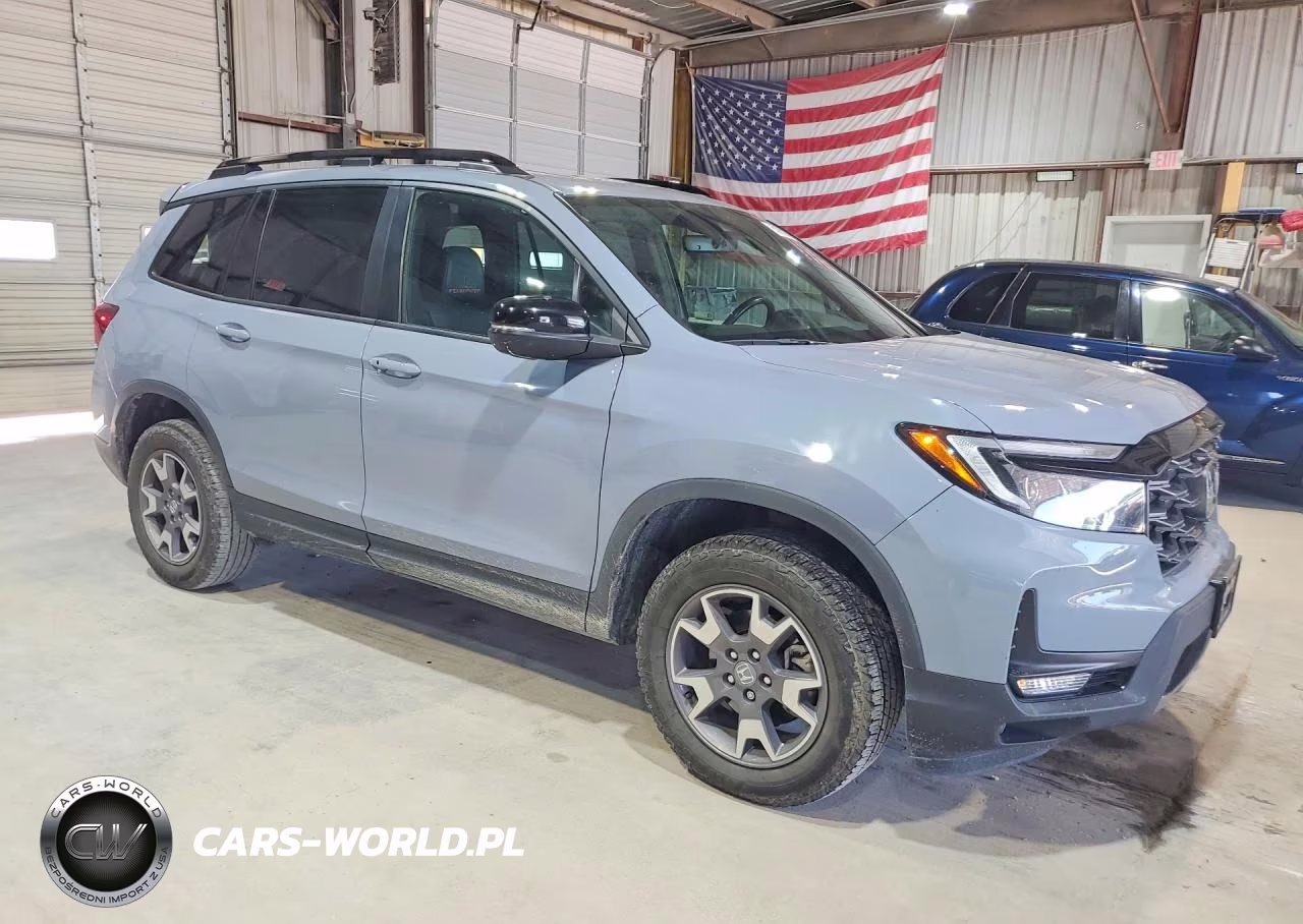 2022 Honda Passport Trail Sport VIN:5FNYF8H65NB010976 - 4