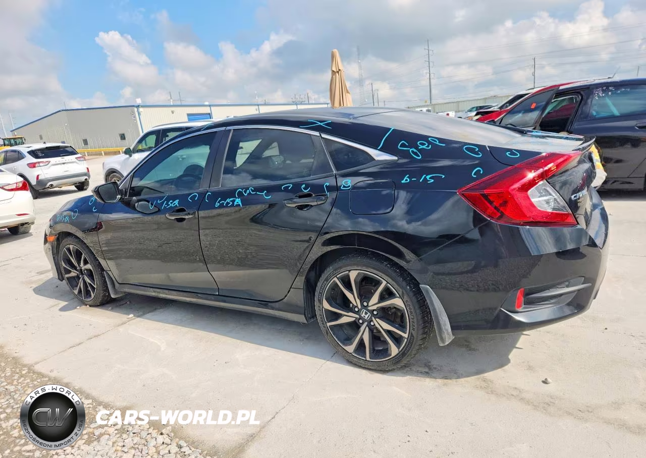 2021 Honda Civic Sport VIN:2HGFC2F83MH505771 - 2