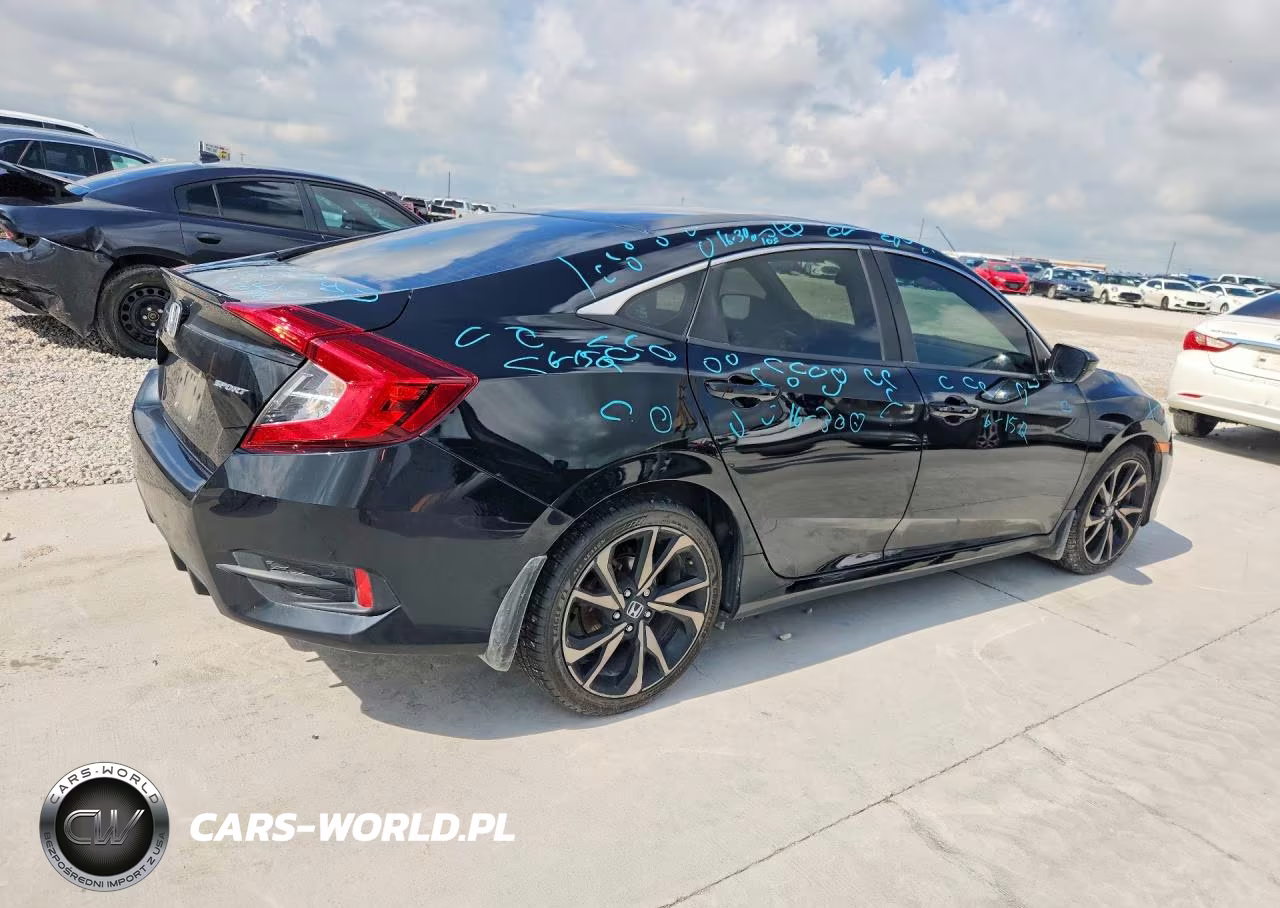 2021 Honda Civic Sport VIN:2HGFC2F83MH505771 - 3